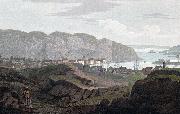 John William Edy Town of Oster Riisoer Spain oil painting artist